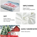 Christmas Hand Towels for Bathroom - Image 3