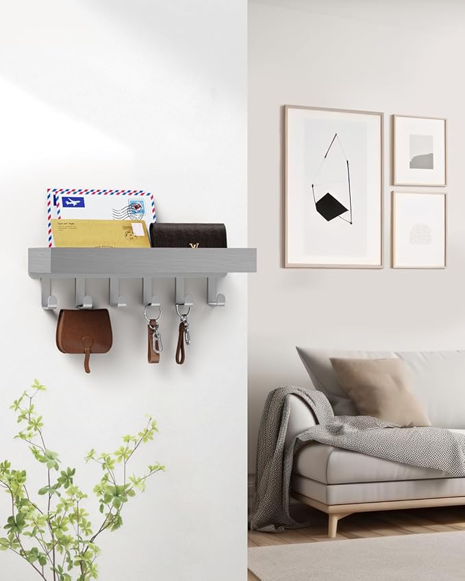 Key Holder Wall Mount Adhesive Magnetic - Image 3