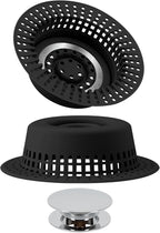 Bathtub Drain Hair Catcher, Shower Hair Drain Catcher Upgraded Protector by Aojuxix