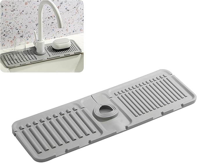 Faucet Mat for Kitchen Sink by Swicado