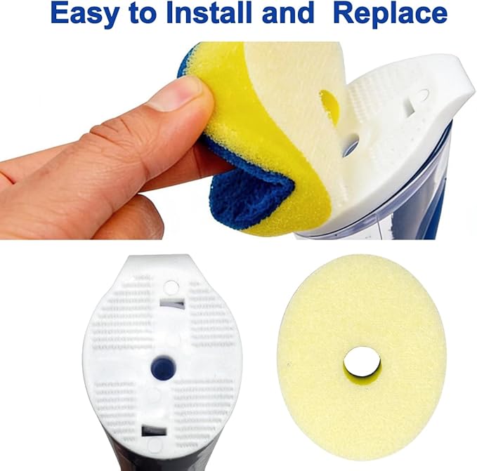 CELOX Dish Sponge with Handle, Dish Sponge with Soap Dispenser - Image 5