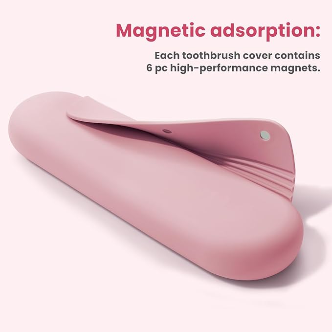 Silicone Electric Toothbrush Travel Case, Manual Toothbrush Travel Cover - Image 5