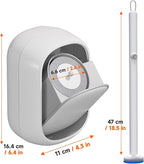 CTIME Disposable Toilet Brush Family Set Includes 60 Brush Heads, a Stylish - Image 9