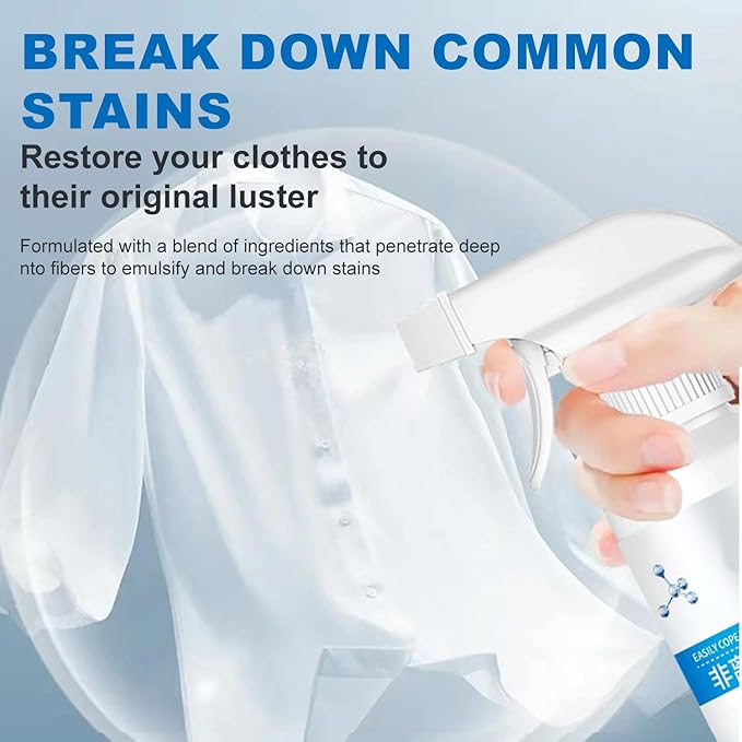 Stain Remover, Non Ionic Laundry Stain Remover Emulsifier, Dry Clean on the Go - Image 3