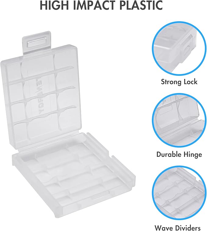Tenergy 30 Pack Plastic Storage Case - Image 5