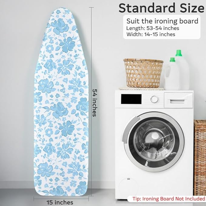 FIOBEE Ironing Board Cover and Pad Extra Thick Iron Board Pad - Image 6