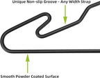 Heavy Duty Metal Hangers with Unique Hook Design Durable & Sturdy Coat Hangers - Image 4