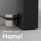 Mega Handles Floor Door Stopper, Quickly Installed Wall Protector, Wall - Image 6