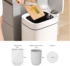 8 Gallon Trash Bags, Drawstring Garbage Bags, 1.32Mil Thickness, 55 * 70cm - Image 2