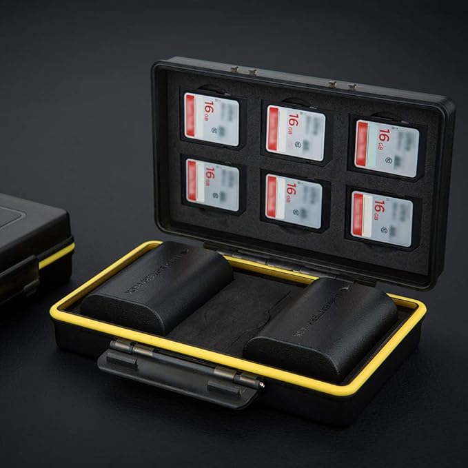 LP-E6 LP-E6N LP-E6NH Battery SD Card Case Holder - Image 9