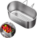 Stainless Steel Sink Drain Strainer Basket, Kitchen Sink Food Waste Filter and by Dupiulk