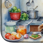 Caroline's Treasures DAC6222DDM Brussels Griffon The Chef Dish Drying Mat - Image 4
