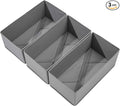 Sock Drawer Organizer 3 Pack by Bructhun