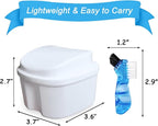 Denture Soaking Box Orthodontic Retainer Bath Case - Image 6