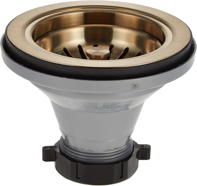 Delta Faucet 72010-CZ Flange and Strainer, Kitchen Sink, Champagne Bronze - Image 4