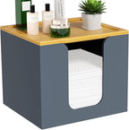 VITVITI Disposable Face Towel Holder Box, Acrylic Facial Towel Container by VITVITI