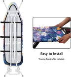 Daisy Print Ironing Board Pad, Extra Thick Heavy Duty Pad Covers - Image 5