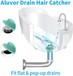 Shower Drain Hair Catcher Bathtub Drain Cover Shower Protector - Image 3