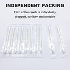 Individually Wrapped Double Tipped Cotton Swabs, Travel Size - Image 6