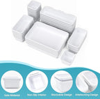 33 PCS Drawer Organizer Set, 4 Size Makeup Drawer Divider Organizer - Image 3