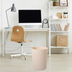 JiatuA Small Trash Can Plastic Wastebasket Round Garbage Container Bin - Image 2