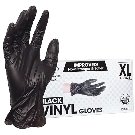 ForPro Professional Collection Disposable Vinyl Gloves, Industrial Grade - Image 2