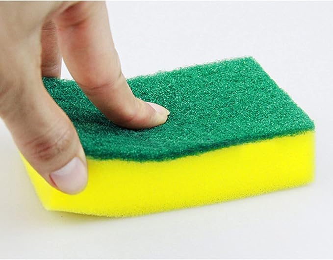 Kitchen Cleaning Sponges, Non Scratch Dishwashing Sponges Scouring Pad - Image 3