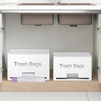 2-Pack Trash Bag Holder Dispenser, Stackable Garbage Bag Dispenser, Extra Large - Image 7