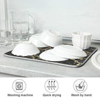 Super Absorbent Dish Drying Mat, Microfiber Fast-Drying Dish Mat, Kitchen Dish - Image 7