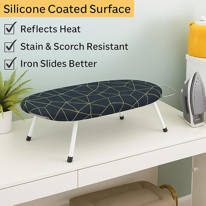 SAVUK 12 X 30 inch Smart Table top Ironing Board Cover and Pad - Image 3