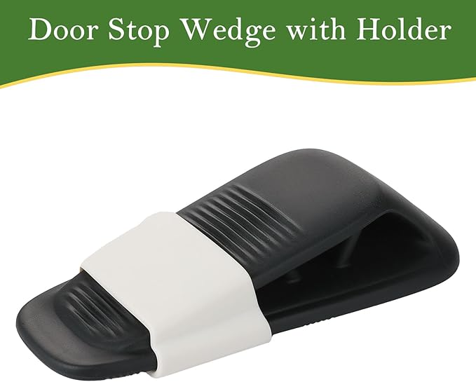 Fursafe&Q Rubber Door Stoppers for Bottom of Door, Door Stop Wedge - Image 7