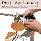 Wet Bag, Wet Dry Bag, Wet Bag for Swimsuit, Dirty Yoga Gym Clothes, Makeup Bag - Image 3