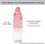 Novelty Ironing Board Cover, Gradient Pink Floral Pattern 15x54 Ironing Board - Image 3
