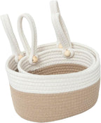 YAHUAN Cotton Hanging Basket for Organizing Hanging Wall Basket - Image 2