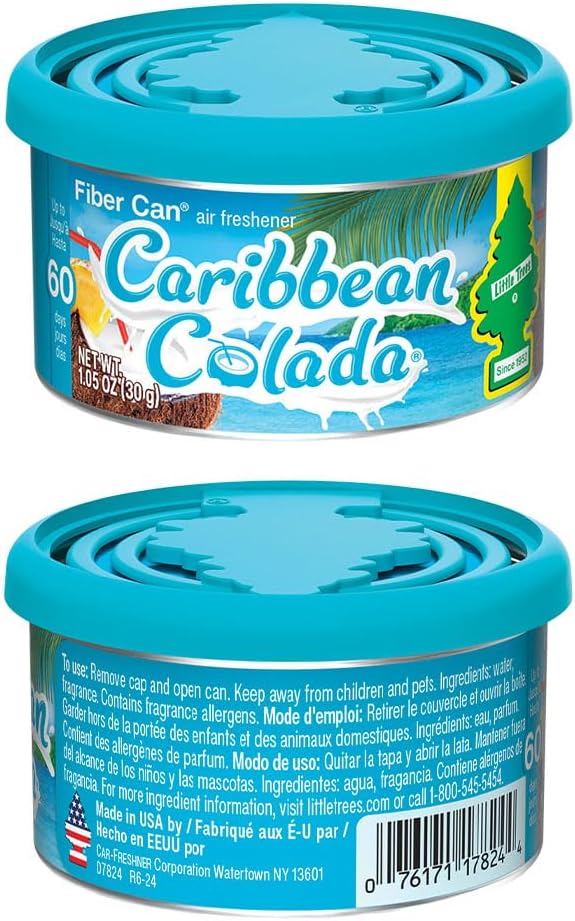 LITTLE TREES Car Air Freshener | Fiber Can Provides Long Lasting Scent - Image 3