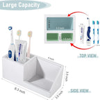 Diatomite Toothbrush Holders for Bathrooms, Quick Dry Electric Tooth Brush and - Image 4