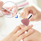 Vaincre Nail Art Dust Powder Remover Brush, Soft Nail Art Dust Cleaner Brush - Image 5