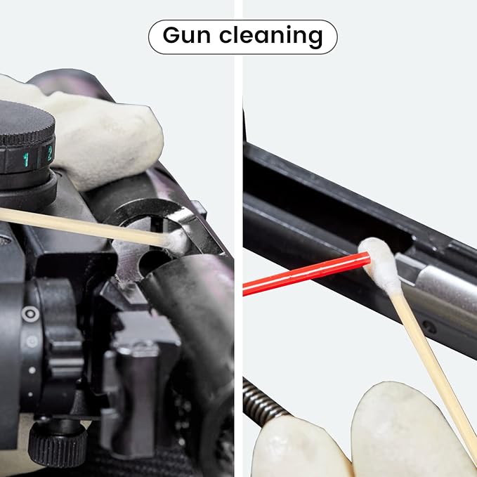 PINGMIC 400 6-Inch Gun Cleaning Swabs - Image 6