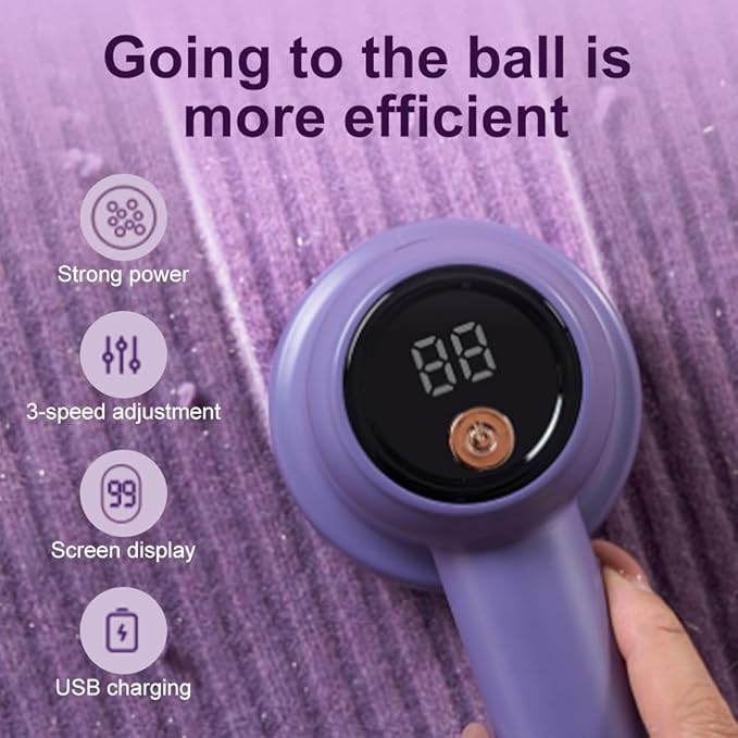 Rechargeable Fabric Shaver Lint Remover, 2025 New Electric Lint Remover Lint - Image 2
