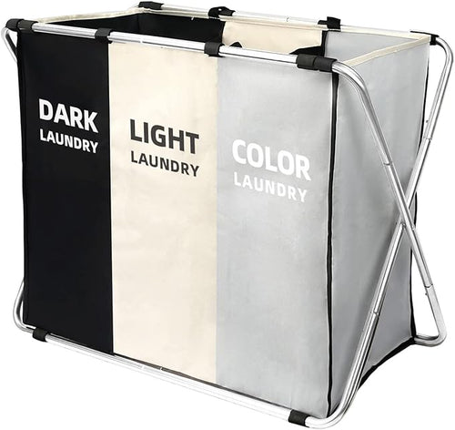 180L Large Laundry Basket, Freestanding Laundry Hamper, Collapsible Tall by Unknown