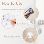 Silicone Door Stoppers for Wall, Door Pads to Prevent slamming - Image 5
