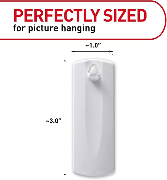 Command Sawtooth Picture Hangers, 4 Frame Hangers and 6 Command Strips - Image 2