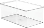 mDesign Plastic Stackable Home Office Storage Organizer Box - Image 10