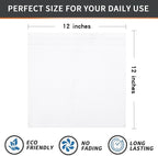Homaxy 100% Cotton Dish Cloths, 8 Pack - Image 5