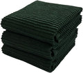 Serafina Home Dark Green Kitchen Hand Dish Towels: 100% Cotton Cloth Soft by SerafinaHome