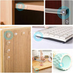 200PCS Cabinet Bumpers Clear Rubber Bumpers Self Adhesive, Soft Close Cabinet - Image 7