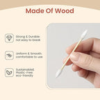 Pointed Cotton Swabs 2000 Count Double Precision Tips - Image 4