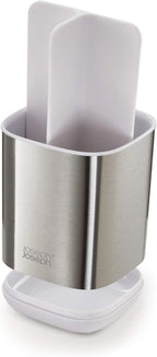 Joseph Joseph EasyStore Stainless-Steel Toothbrush Holder Bathroom Storage - Image 5
