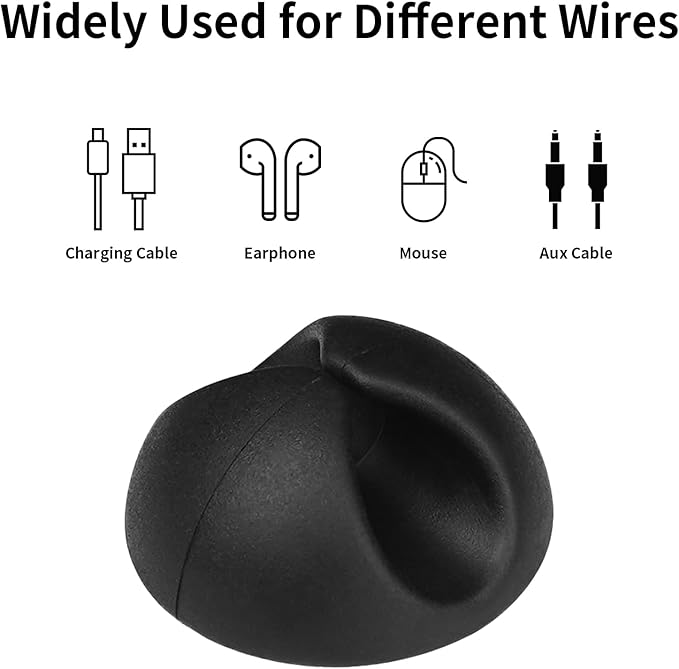 Cord Holder Cable Clips, Office or Mouse - Image 3