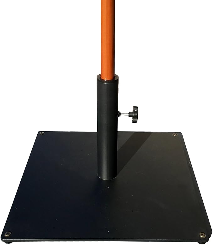 Tropishade Steel Plate Umbrella Base, 36 lbs, Black - Image 3